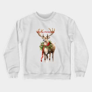 Santa's Reindeer Crewneck Sweatshirt